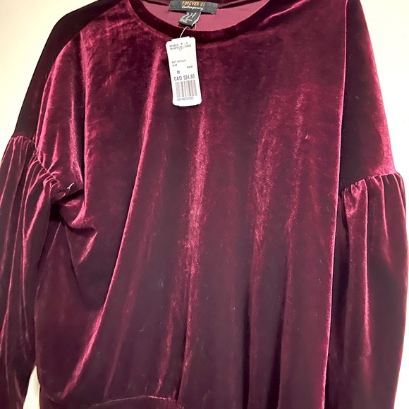 Brand new with tag velvet top - Picture 1 of 2